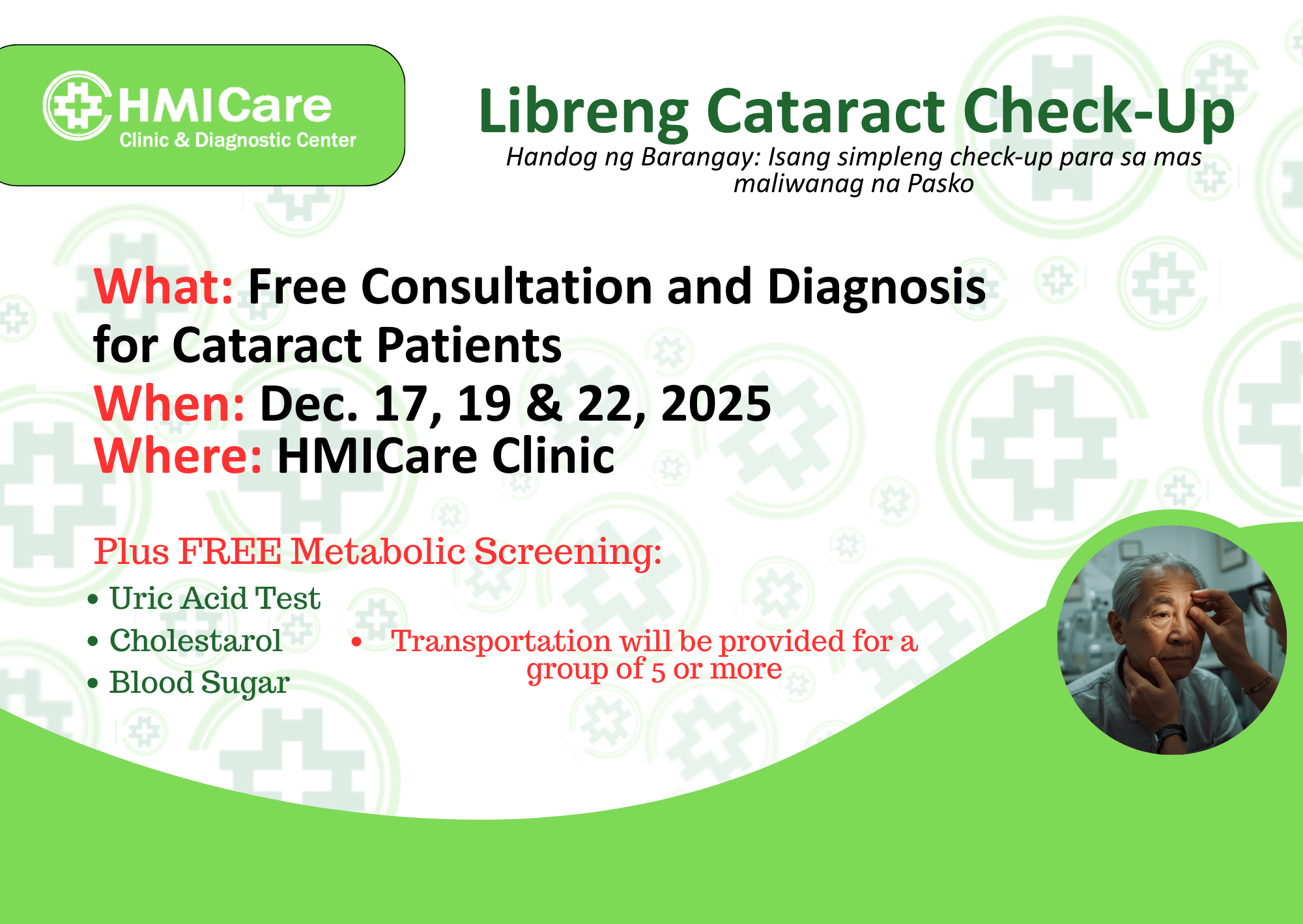 “Libreng Cataract Check-Up”